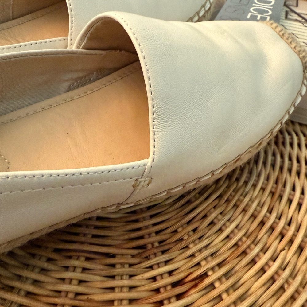 Sam Edelman Elegant Cream Espadrilles Sz 8.5 - Picture 10 of 10
